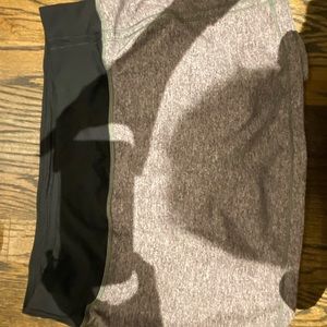 Lululemon Grey with black band skirt